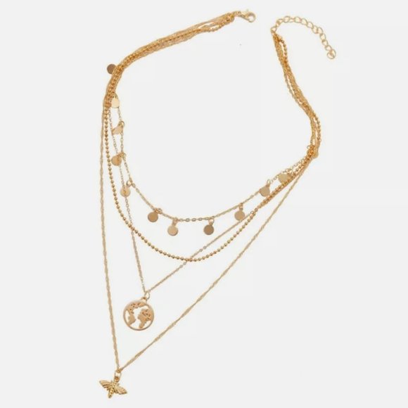 2021 Boho Multi-Layer Choker Clavicle Necklaces - Picture 6 of 7